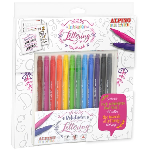 PACK LETTERING ROTULADORES DUAL ARTIST ALPINO AR001052 PACK LETTERING ROTULADORES DUAL ARTIST ALPINO AR001052