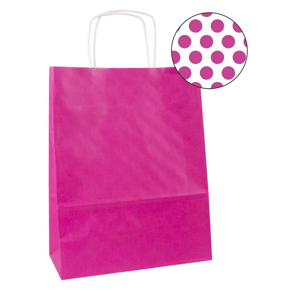 BOLSA KRAFT FUCSIA 32x16x39 50U APLI REF. 101839 BOLSA KRAFT FUCSIA 32x16x39 50U APLI REF. 101839