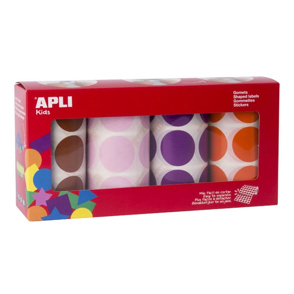 PACK 4ROLLO GOMET Ø33 MA./RO./LI./NA. 2832U APLI REF. 102411 PACK 4ROLLO GOMET Ø33 MA./RO./LI./NA. 2832U APLI REF. 102411