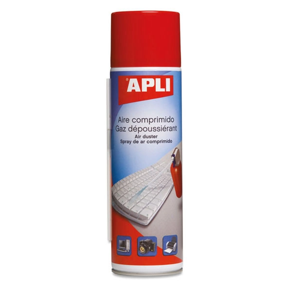 AIRE COMPRIMIDO INFLAMABLE 400ML APLI REF. 11307 AIRE COMPRIMIDO INFLAMABLE 400ML APLI REF. 11307
