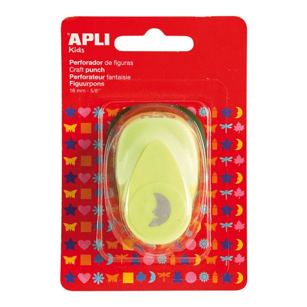 PERFORADORA PAPEL LUNA VERDE 16MM APLI REF. 13629 PERFORADORA PAPEL LUNA VERDE 16MM APLI REF. 13629