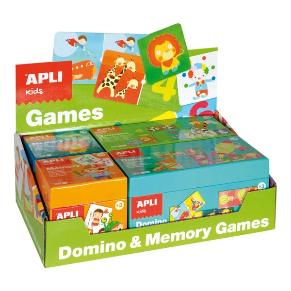 CAJA EXPOSITOR MEMORY & DOMINO 4U. APLI REF. 13857 CAJA EXPOSITOR MEMORY & DOMINO 4U. APLI REF. 13857