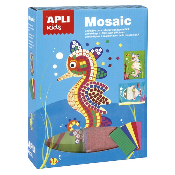CAJA MOSAICO GOMA EVA MARINO APLI REF. 13911 CAJA MOSAICO GOMA EVA MARINO APLI REF. 13911