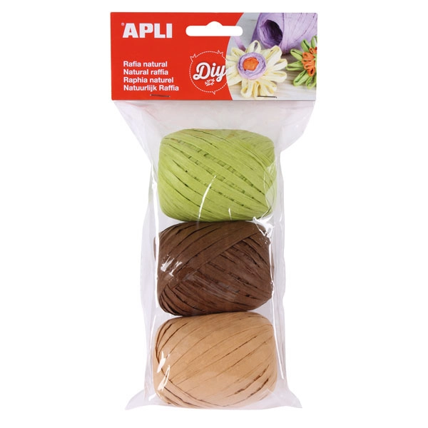 RAFIA NATURAL TONOS NATURE 3U 30MTS/UN APLI REF. 14413 RAFIA NATURAL TONOS NATURE 3U 30MTS/UN APLI REF. 14413