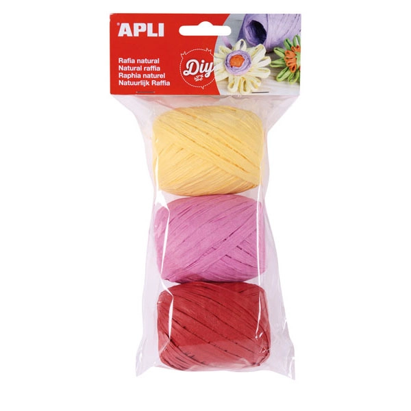 RAFIA NATURAL TONOS CANDY 3U 30MTS/UN APLI REF. 14415 RAFIA NATURAL TONOS CANDY 3U 30MTS/UN APLI REF. 14415