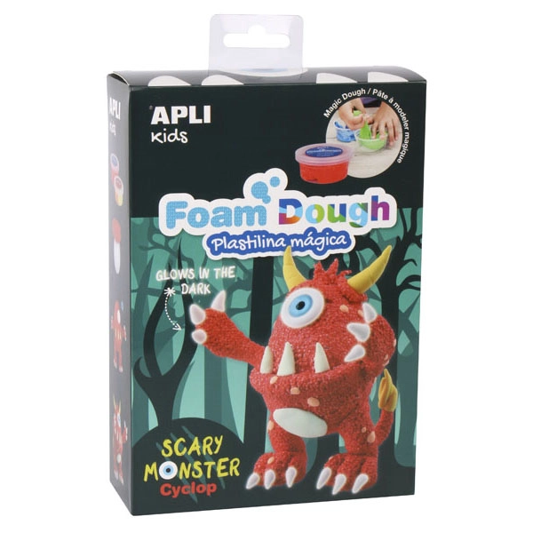 CAJA FOAM DOUGH SCARY MONSTER ROJO CYCLOP APLI REF. 14491 CAJA FOAM DOUGH SCARY MONSTER ROJO CYCLOP APLI REF. 14491