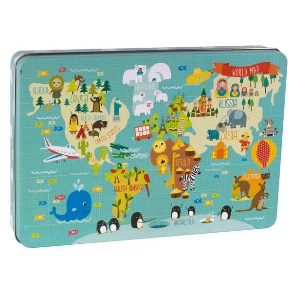 CAJA PUZLE MAPA MUNDI MARTINA HOGAN 24U APLI REF. 14550 CAJA PUZLE MAPA MUNDI MARTINA HOGAN 24U APLI REF. 14550