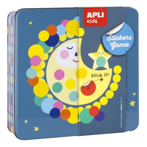CAJA METALICA JUEGO GOMETS LUNA APLI REF. 15221 CAJA METALICA JUEGO GOMETS LUNA APLI REF. 15221