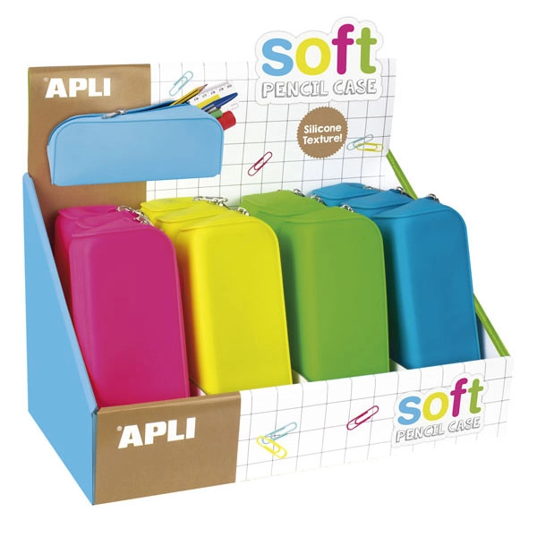 EXPOSITOR ESTUCHE SILICONA/SOFT FLUOR 12U APLI REF. 16300 EXPOSITOR ESTUCHE SILICONA/SOFT FLUOR 12U APLI REF. 16300