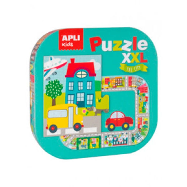 PUZZLE XXL CIUDAD 20 PIEZAS APLI 16578 PUZZLE XXL CIUDAD 20 PIEZAS APLI 16578