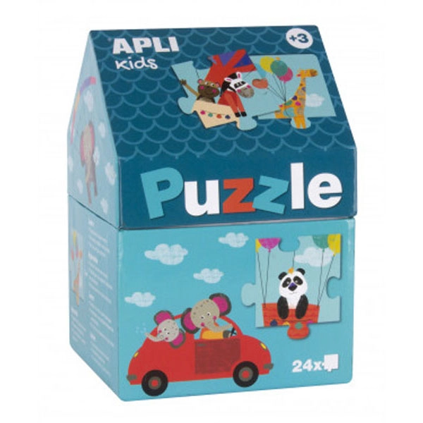 PUZZLE CASITA SAFARI 24 PIEZAS APLI 16821 PUZZLE CASITA SAFARI 24 PIEZAS APLI 16821
