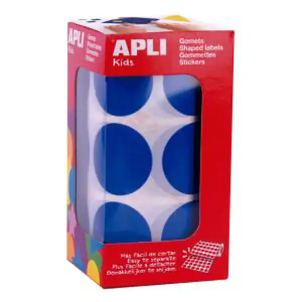 ROLLO GOMETS REDONDOS 33,0 AZUL APLI REF. 17864 ROLLO GOMETS REDONDOS 33,0 AZUL APLI REF. 17864