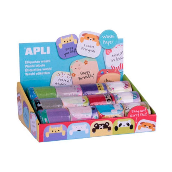 ROLLO WASHI SCRAPBOOKING 50MM APLI REF. 18051 ROLLO WASHI SCRAPBOOKING 50MM APLI REF. 18051