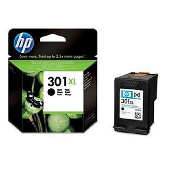 HP Nº301XL (CH563EE) TINTA ORIGINAL NEGRO 20117 HP Nº301XL (CH563EE) TINTA ORIGINAL NEGRO 20117