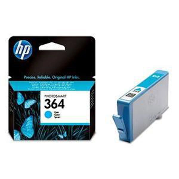 HP Nº364 (CB318EE) TINTA ORIGINAL CYAN 20122 HP Nº364 (CB318EE) TINTA ORIGINAL CYAN 20122