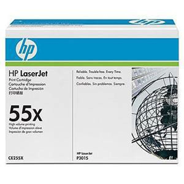 HP 55X (CE255X) TONER ORIGINAL NEGRO 20144 HP 55X (CE255X) TONER ORIGINAL NEGRO 20144