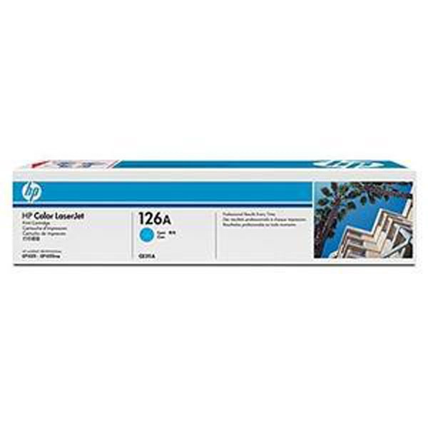 HP 126A (CE311A) TONER ORIGINAL CYAN 20388 HP 126A (CE311A) TONER ORIGINAL CYAN 20388
