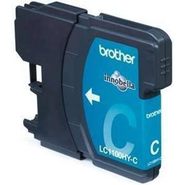 BROTHER LC1100HYC (LC1100HYC) TINTA ORIGINAL CYAN 20623 BROTHER LC1100HYC (LC1100HYC) TINTA ORIGINAL CYAN 20623