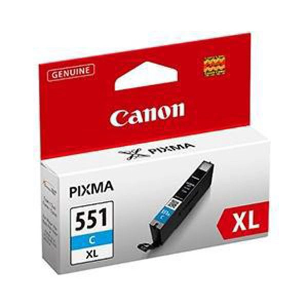 CANON CLI 551XLC (6444B001) TINTA ORIGINAL CYAN 20808 CANON CLI 551XLC (6444B001) TINTA ORIGINAL CYAN 20808