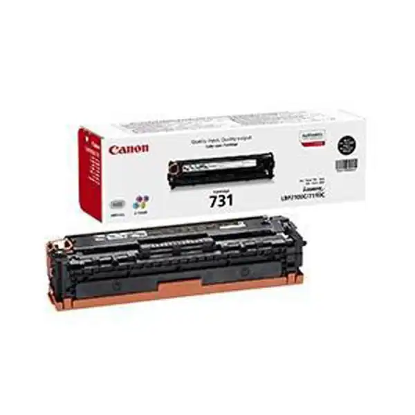 CANON 731BK (6272B002) TONER ORIGINAL NEGRO 21189 CANON 731BK (6272B002) TONER ORIGINAL NEGRO 21189