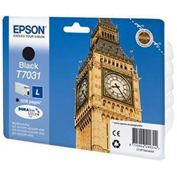 EPSON T7031 (C13T70314010) TINTA ORIGINAL NEGRO 21264 EPSON T7031 (C13T70314010) TINTA ORIGINAL NEGRO 21264