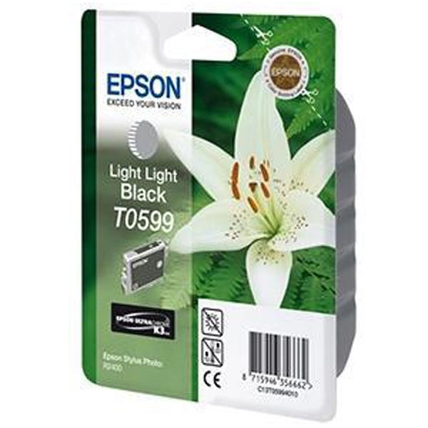 EPSON T0599 (C13T05994010) TINTA ORIGINAL GRIS 21438 EPSON T0599 (C13T05994010) TINTA ORIGINAL GRIS 21438