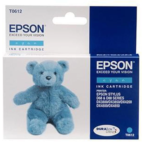 EPSON T0612 (C13T06124010) TINTA ORIGINAL CYAN 21440 EPSON T0612 (C13T06124010) TINTA ORIGINAL CYAN 21440