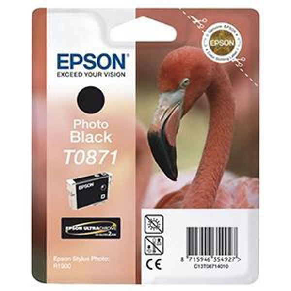 EPSON T0871 (C13T08714010) TINTA ORIGINAL NEGRO 21472 EPSON T0871 (C13T08714010) TINTA ORIGINAL NEGRO 21472