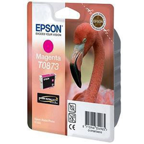 EPSON T0873 (C13T08734010) TINTA ORIGINAL MAGENTA 21476 EPSON T0873 (C13T08734010) TINTA ORIGINAL MAGENTA 21476