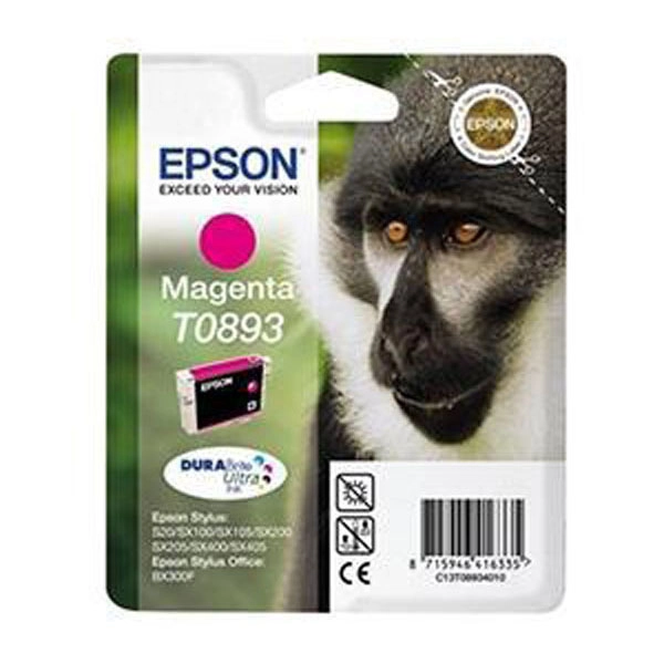 EPSON T0893 (C13T08934011) TINTA ORIGINAL MAGENTA 21489 EPSON T0893 (C13T08934011) TINTA ORIGINAL MAGENTA 21489