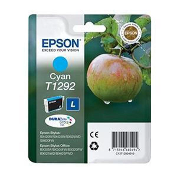 EPSON T129 (C13T12924012) TINTA ORIGINAL CYAN 21524 EPSON T129 (C13T12924012) TINTA ORIGINAL CYAN 21524