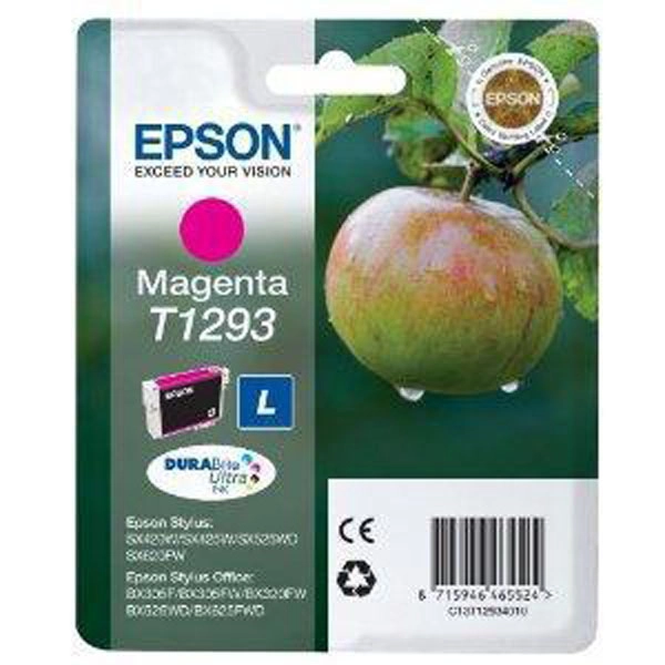 EPSON T129 (C13T12934012) TINTA ORIGINAL MAGENTA 21526 EPSON T129 (C13T12934012) TINTA ORIGINAL MAGENTA 21526