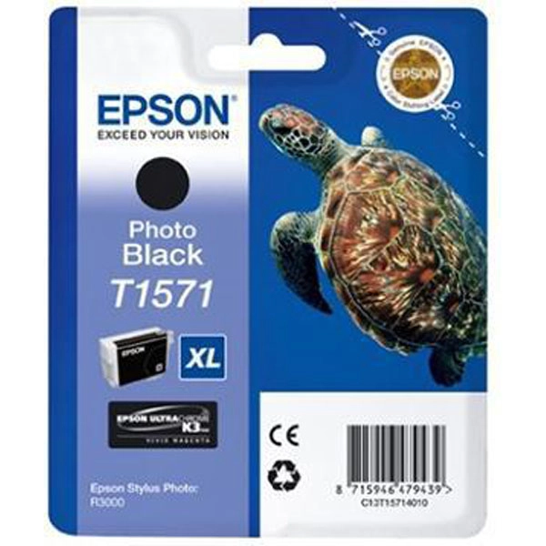 EPSON T1571 (C13T15714010) TINTA ORIGINAL NEGRO 21541 EPSON T1571 (C13T15714010) TINTA ORIGINAL NEGRO 21541