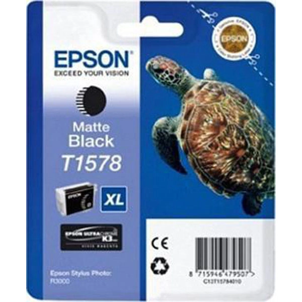 EPSON T1578 (C13T15784010) TINTA ORIGINAL NEGRO 21548 EPSON T1578 (C13T15784010) TINTA ORIGINAL NEGRO 21548