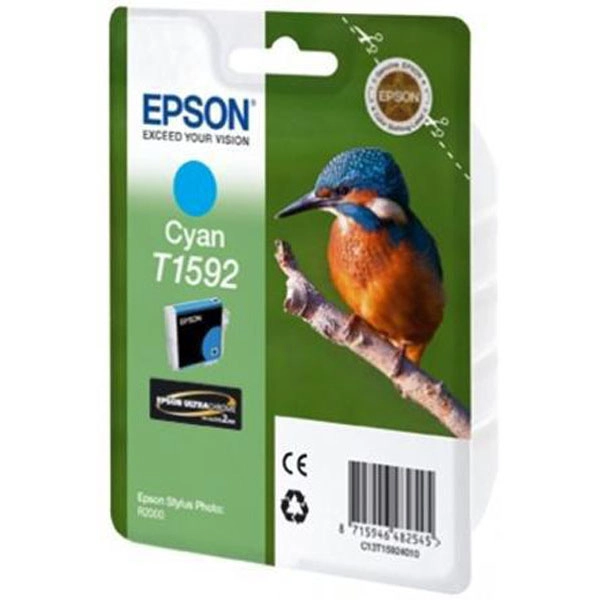 EPSON T1592 (C13T15924010) TINTA ORIGINAL CYAN 21552 EPSON T1592 (C13T15924010) TINTA ORIGINAL CYAN 21552