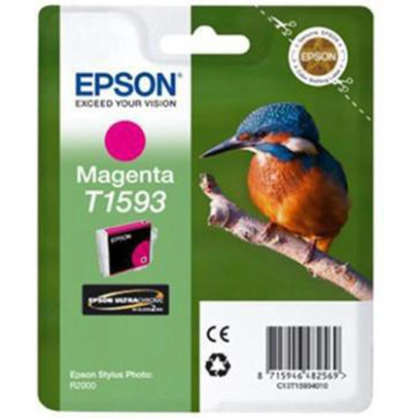 EPSON T1593 (C13T15934010) TINTA ORIGINAL MAGENTA 21553 EPSON T1593 (C13T15934010) TINTA ORIGINAL MAGENTA 21553