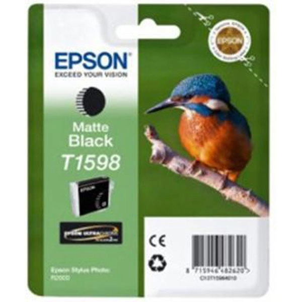 EPSON T1598 (C13T15984010) TINTA ORIGINAL NEGRO 21556 EPSON T1598 (C13T15984010) TINTA ORIGINAL NEGRO 21556