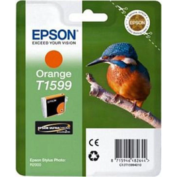 EPSON T1599 (C13T15994010) TINTA ORIGINAL NARANJA 21557 EPSON T1599 (C13T15994010) TINTA ORIGINAL NARANJA 21557