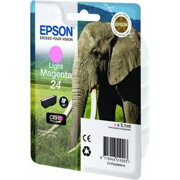 EPSON C13T24264012 (C13T24264012) TINTA ORIGINAL MAGENTA 21606 EPSON C13T24264012 (C13T24264012) TINTA ORIGINAL MAGENTA 21606