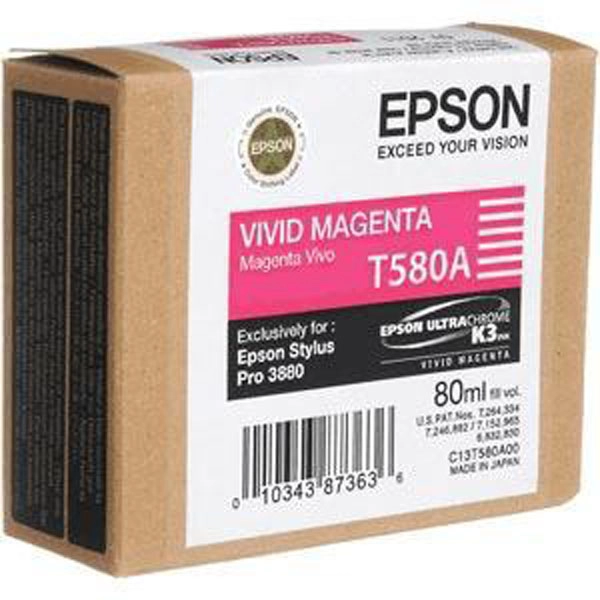 EPSON C13T580A00 (C13T580A00) TINTA ORIGINAL MAGENTA 21671 EPSON C13T580A00 (C13T580A00) TINTA ORIGINAL MAGENTA 21671