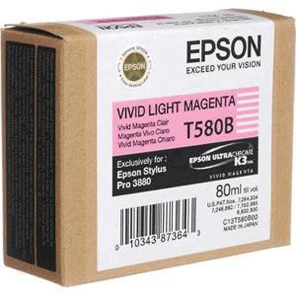 EPSON C13T580B00 (C13T580B00) TINTA ORIGINAL MAGENTA 21672 EPSON C13T580B00 (C13T580B00) TINTA ORIGINAL MAGENTA 21672