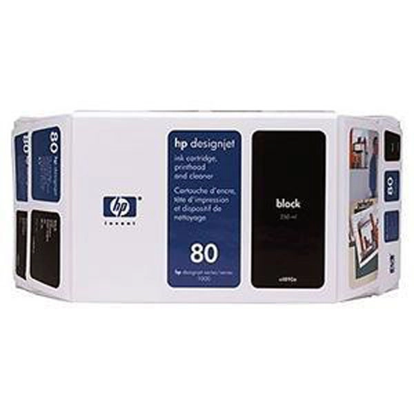 HP TINTA NEGRO DESIGNJET 1050C/1055C/C PLUS - Nº80 HP TINTA NEGRO DESIGNJET 1050C/1055C/C PLUS - Nº80