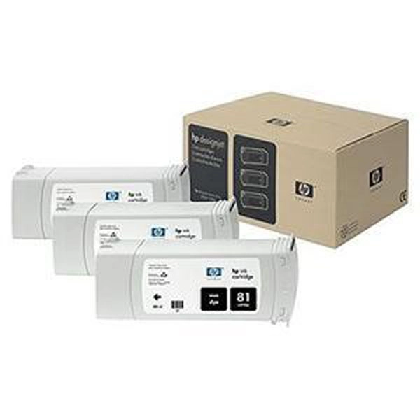 HP 81 PACK3 (C5066A) TINTA ORIGINAL NEGRO 21974 HP 81 PACK3 (C5066A) TINTA ORIGINAL NEGRO 21974