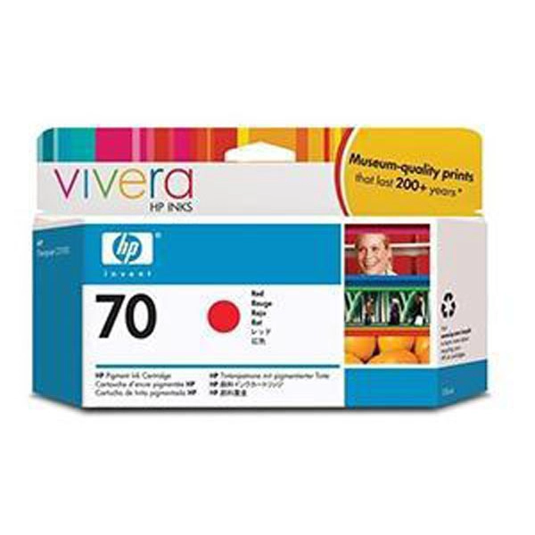 HP Nº70 (C9456A) TINTA ORIGINAL ROJO 22026 HP Nº70 (C9456A) TINTA ORIGINAL ROJO 22026