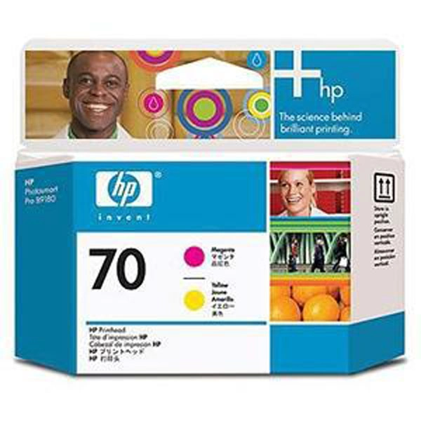 HP Nº70 (C9406A) CABEZAL ORIGINAL AMARILLO 22128 HP Nº70 (C9406A) CABEZAL ORIGINAL AMARILLO 22128