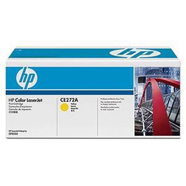 HP 650A (CE272A) TONER ORIGINAL AMARILLO 22214 HP 650A (CE272A) TONER ORIGINAL AMARILLO 22214