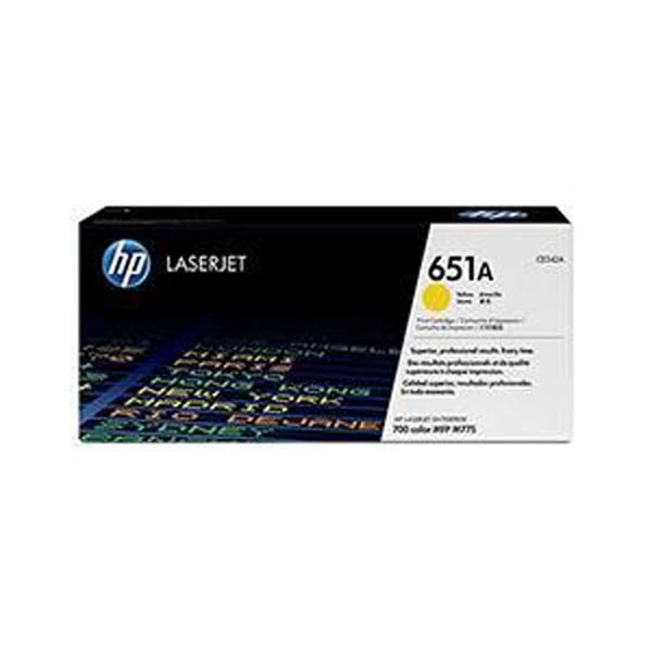 HP 651A (CE342A) TONER ORIGINAL AMARILLO 22224 HP 651A (CE342A) TONER ORIGINAL AMARILLO 22224