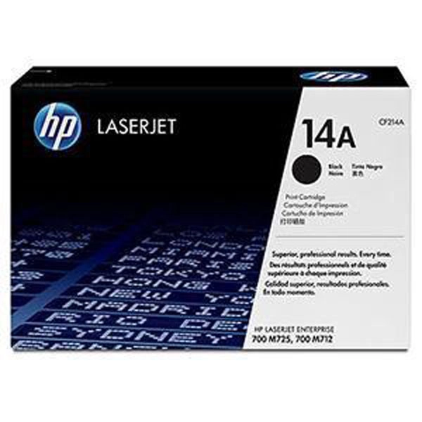 HP 14A (CF214A) TONER ORIGINAL NEGRO 22253 HP 14A (CF214A) TONER ORIGINAL NEGRO 22253
