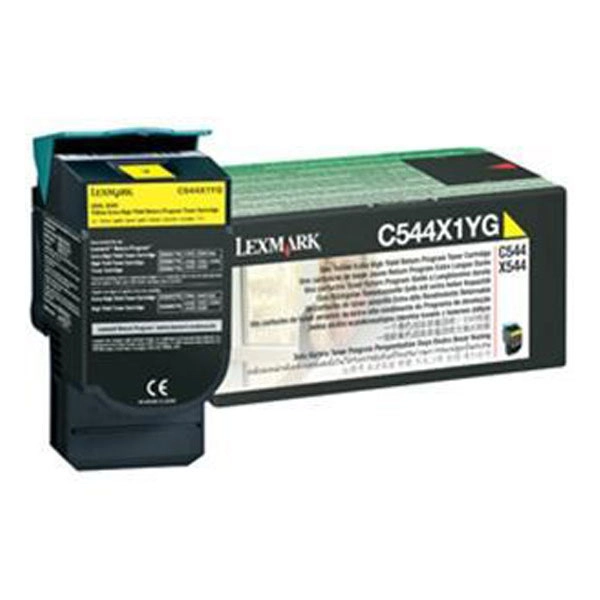 LEXMARK C544X1YG (0C544X1YG) TONER ORIGINAL AMARILLO 22545 LEXMARK C544X1YG (0C544X1YG) TONER ORIGINAL AMARILLO 22545