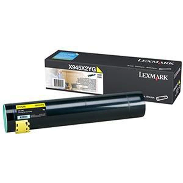 LEXMARK X945 (0X945X2YG) TONER ORIGINAL AMARILLO 22590 LEXMARK X945 (0X945X2YG) TONER ORIGINAL AMARILLO 22590